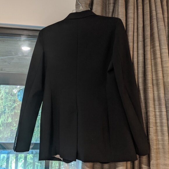 NWT Max Mara black wool blazer size IT42 or US6 - Picture 3 of 6